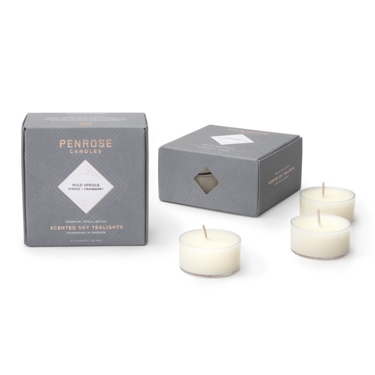 Penrose Candles Tealights Wild Spruce Product Image