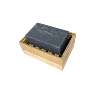 Cult + King Wash Bar in Bamboo Soap Dish Product Image