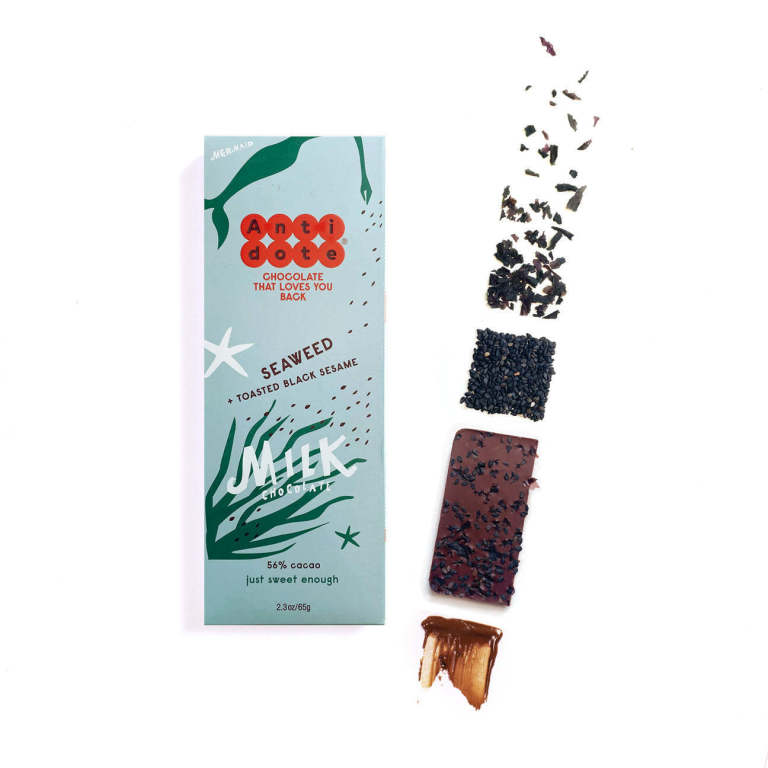Antidote Seaweed + Toasted Black Sesame Milk Chocolate 2.3 oz Product Image