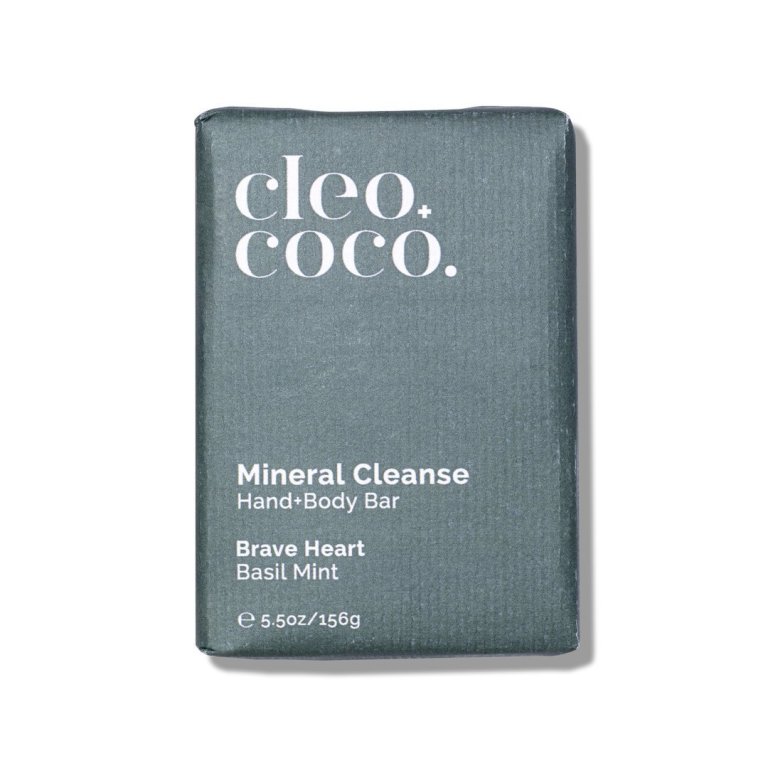 Cleo+Coco Cleansing Bars Mineral Cleanse, Hand+Body Bar Product Image