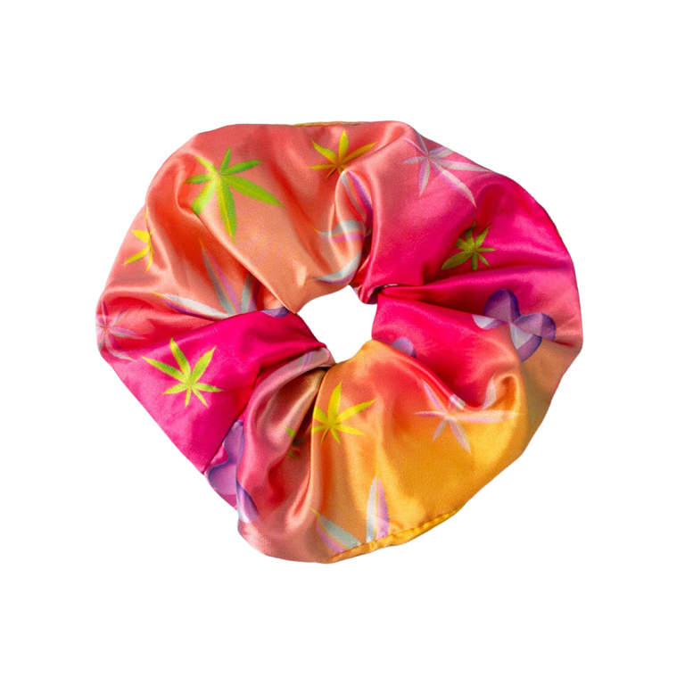 Broccoli Silk Weed Scrunchie Hot Product Image
