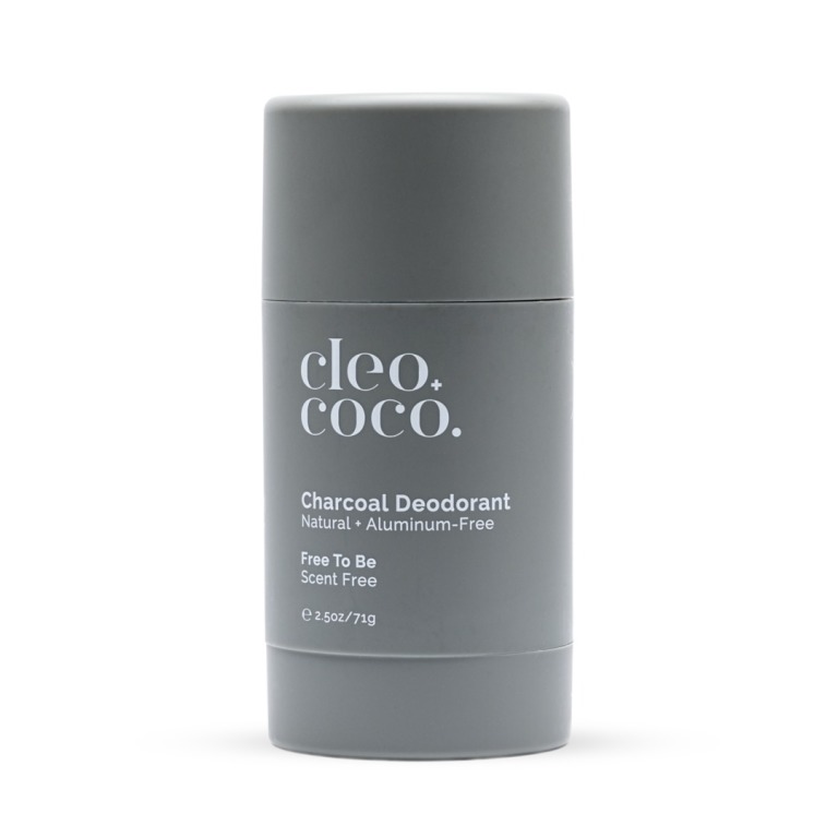 Cleo+Coco Charcoal Deodorant Free To Be, Scent Free Product Image