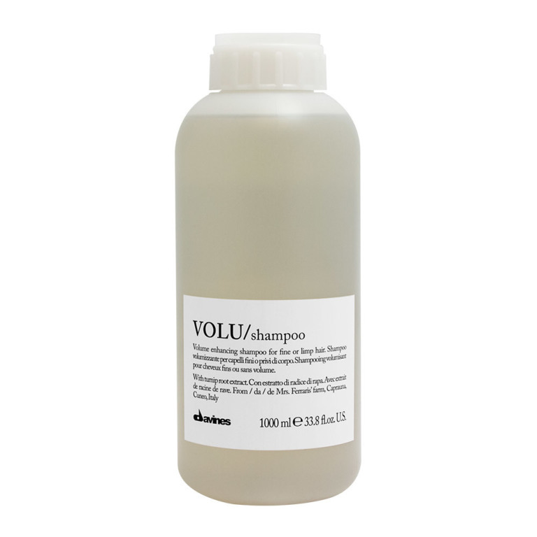Davines Essential Haircare VOLU Shampoo 1000 ml (Includes Pump) Product Image