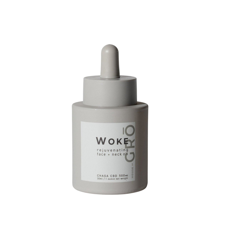 House of Gro Woke - Rejuvenating Face + Neck Oil  Product Image