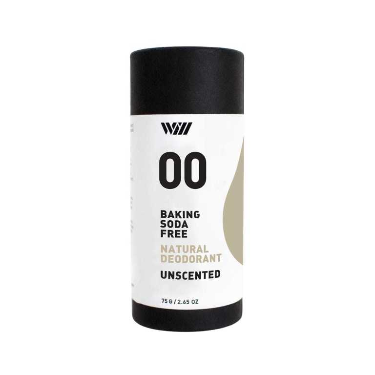 Way of Will 00 Natural Deodorant Baking Soda Free + Plastic Free Unscented Product Image