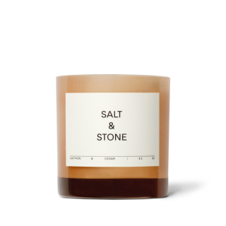 Salt & Stone Candle Saffron & Cedar Product Image
