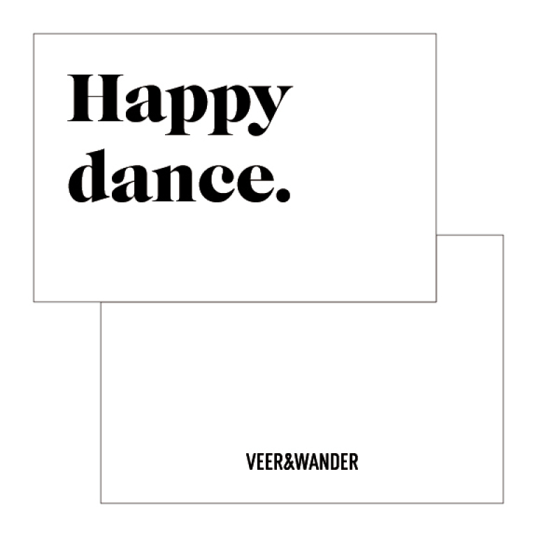 Veer & Wander 4 x 6 Gift Card Happy Dance Product Image