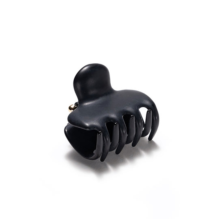 Undo 2  in. Claw Clip Stone Black Product Image