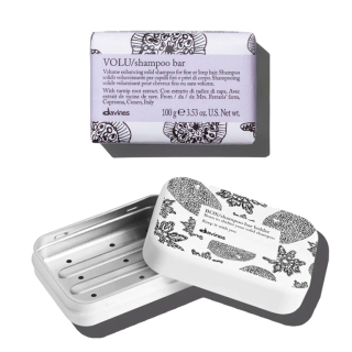 Davines Essential Haircare VOLU Shampoo Bar + Case Product Image